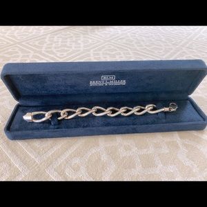 Sterling silver curb link 8” Bracelet, lightweight
